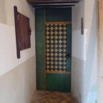 Passage to painted door