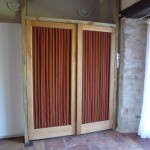 Fabric screen door covers Laundry